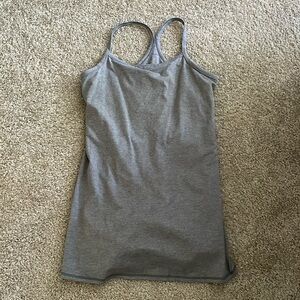 Aerie Offline Light Gray Exercise Dress
